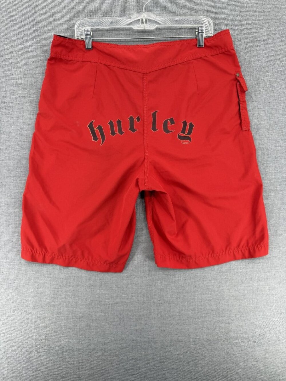 Vtg Hurley Board Shorts Mens 36 11" Mens 36 11" Cargo Pocket Swim Trunks Y2K